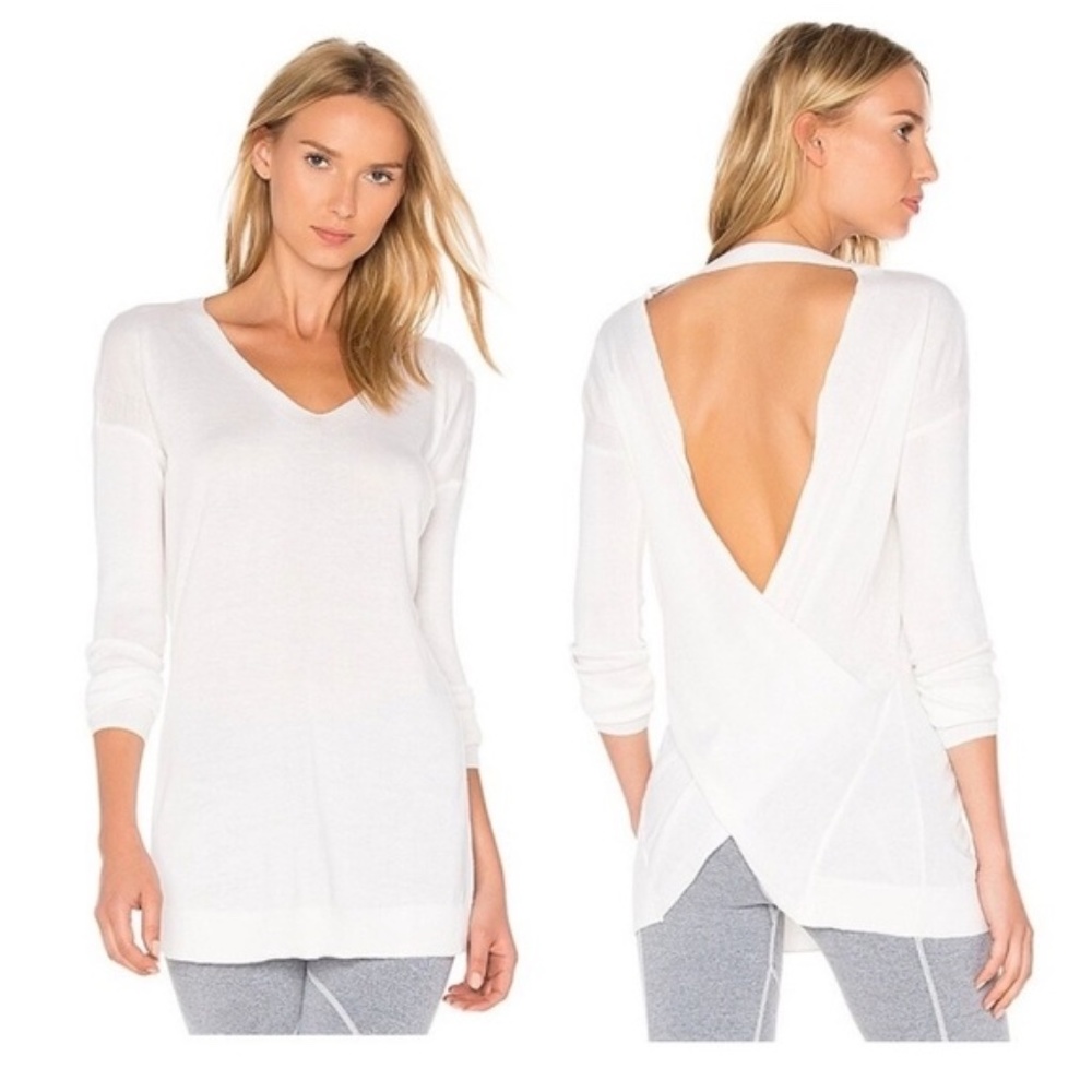 Revolve Vimmia Reversible Activewear Sweater Sz L